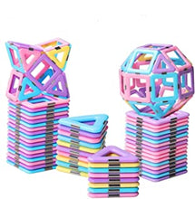 ATCRINICT 40PCS Castle Magnetic Blocks - Learning & Development Magnetic Tiles Building Blocks Kids Toys for 3 4 5 6 7 Years Old Boys Girls Gifts