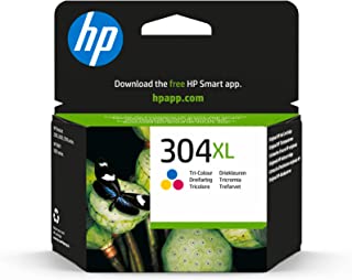 HP N9K07AE 304XL High Yield Original Ink Cartridge, Tri-Color, XL (Pack of 1)