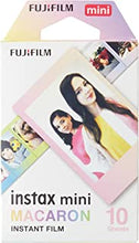 instax mini instant film, Macaron border, 10 shot pack, suitable for all instax mini cameras and printers