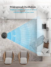 PureMate Tower Fan, 38-inch Oscillating Tower Fan, 3 Cooling Fan Speeds, Large LED Display, 4 Operational Modes, 12-Hour Timer, Portable Floor Bladeless Fan for Bedroom Living Room Office (38", Black)