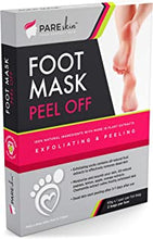 [ 2 Pack ] Foot Peel Mask - Cracked Heels Repair for Dry Callus Dead Skin - Exfoliating Peel Remover for Baby Soft Feet