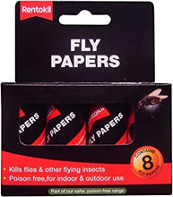 Decco Rentokil Fly Papers 8pk - FF89