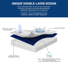 Dudu N Girlie Cot Bed Mattress Protector Waterproof 140 x 70 -Toddler Bed Mattress Protector- Mattress Cover for Baby Breathable and Non Noisy Anti bacterial and Fully Fitted.