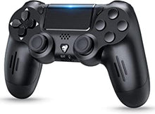 Wireless Controller for PS-4, Compatible with PS-4/Pro/Window PC Enhanced PS-4 Controller Double Shock 4 with 1000mAh Battery/Touchpad/6-Axis Motion/Share/Headphone Jack/Dual Vibration