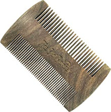 “The Old Barber” Beard Comb by Smith’s® | Moustache & Hair Pocket Comb | Green Sandalwood | Anti-Static & No Snag | Handmade | For Men | 3 Year Guarantee!
