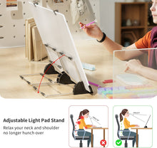 ARTDOT A3 LED Light Pad for 5D Diamond Painting Kits, Adjustable Brightness Light Board with Diamond Art Accessories and Tools (31 x 42cm)