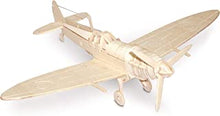 Quay P301 Spitfire Woodcraft Construction Kit FSC, Brown