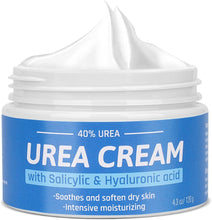 Urea Cream,GIMGO Foot Cream for Cracked Heels and Dry Skin,Urea Foot Cream 40%,Cracked Heel Repair Cream For Feet,Knees,Hand&Elbows,Rough,Cracked,Dead Skin,4.3oz(120g)