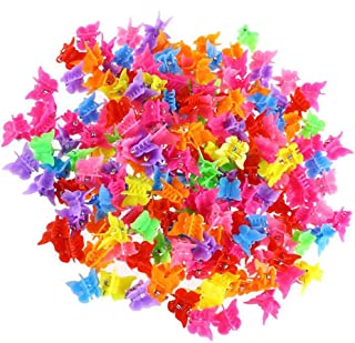 Butterfly Hair Clips Claw Barrettes, 50 Pcs Hair Clips Mini Hair Claw Clip Jaw Clips for Girls Women Kids