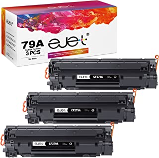 ejet 79A Compatible for HP CF279A Toner Cartridges for LaserJet Pro M12 M12a M12w, LaserJet Pro MFP M26 M26a M26nw (Black, 3-Pack)