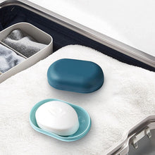 Soap Dish with Lid Travel Soap Case Soap Bar Travel Soap Leakproof Soap Box Container Holder closable Soap Bar Dish Storage for Shower Travel Hiking Bathroom School Gym - 2PCS