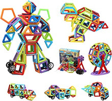 109 pcs Magnetic Building Blocks| 3D Magnetic Construction Rainbow Kit| STEM Mini Building Block Creative Educational Gift for Boys Girls| Magnetic Tiles Set for Kids Toddlers for Edutainment