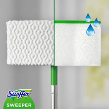 Swiffer - Starter Kit for Cleaning Floors with 1 mop, 8 Refills for Dry and 3 Wet Wipes - 1 Piece