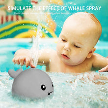 Toys for 1 2 3 4 5 Year Old Boys Girls,Baby Bath Toys,Whale Automatic Spray Water Bath Toy with LED Light,Induction Sprinkler Bathtub Shower Toys for Toddlers,Pool Bathroom Toy Gift for kids age 1-6