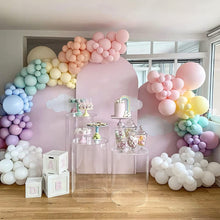 Pastel Balloon Arch Kit, 137 PCS Rainbow Balloon Arch Kit for Birthday Party Decorations Wedding Boy or Girl Baby Shower Decorations Gender Reveal Balloons