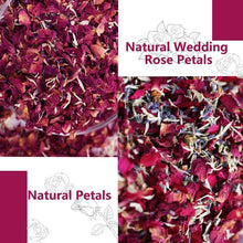 Natural Biodegradable Confetti - Dried Rose Petals 1 LITRE (10-12 Guests) Dried Flower Wedding Confetti, Real Rose Petals Lavender 100% Eco-Friendly Petals for Weddings Home Bed Party and DIY Crafts