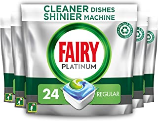 Fairy Platinum All-In-One Dishwasher Tablets Bulk, 5 x 24 Tablets