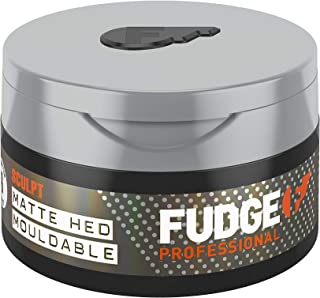 Fudge Professional Hair Clay Cream, Matte Hed Mouldable, Flexible Medium Hold Hair Styling Crème with Humidity Protection, For Fine Hair, For Men, 75 g