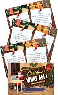 Christmas What Am I Xmas Games for Adults - 20 Dirty Minds Innuendo Riddles Christmas Games for Adults not rude...but people think it is! - Stocking fillers or Secret Santa - Office Christmas Party