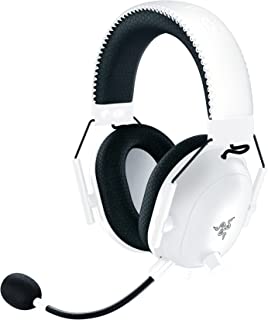 Razer BlackShark V2 Pro - Wireless Premium Esports Gaming Headset (Wireless Headphones with 50mm Drivers, Noise Cancellation for PC, Mac, PS4, Xbox One & Switch) White