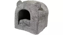 Rosewood Grey Teddy Bear Bed - Small