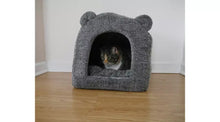 Rosewood Grey Teddy Bear Bed - Small