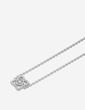 Enchanted Lotus white-gold and diamond bracelet