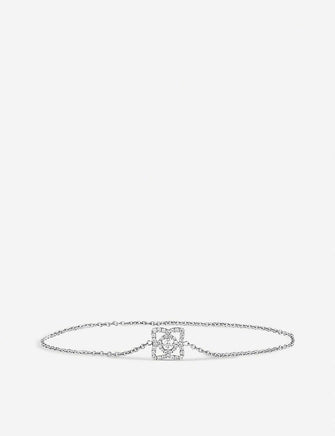 Enchanted Lotus white-gold and diamond bracelet