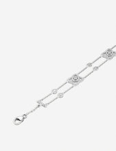 Enchanted Lotus 18ct white-gold and diamond bracelet