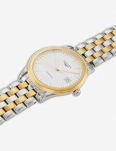 L4.874.3.22.7 Flagship collection yellow gold and stainless steel watch