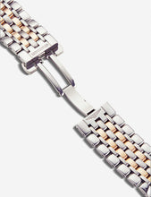 L4.910.5.11.7 Elegant rose gold and stainless steel watch