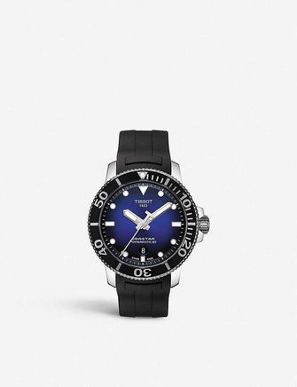 T120.407.17.041.00 Seastar 1000 stainless steel and rubber watch