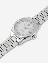 War1314.ba0773 Carrera stainless steel and mother-of-pearl watch