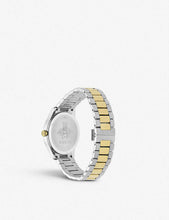 YA1264074 G-Timeless stainless steel and gold-plated watch