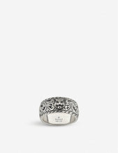 Gatto sterling silver ring