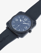 BRSBLCEM Aviation ceramic and rubber watch
