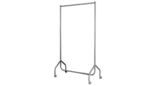 Heavy Duty Single Clothes Rail - White