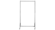 Heavy Duty Single Clothes Rail - White