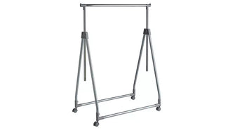 Foldable Clothes Rail - Chrome