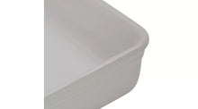 Habitat Stoneware Large Rectangular Roaster - White