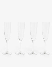 Belgravia champagne flutes set of four