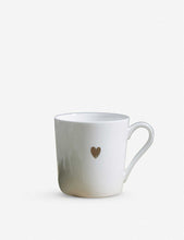 Heart bone-china mug 9cm