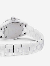 H2572 J12 29mm Diamonds high-tech ceramic, mother-of-pearl and diamond watch