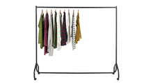 Heavy Duty 6ft Wide Clothes Rail - Black