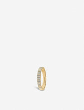 Quatre Grosgrain 18ct yellow gold wedding band