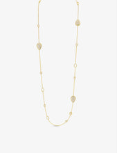 Serpent Bohème 18ct yellow-gold and diamond necklace