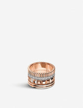 Quatre Radiant Edition rose-gold and 0.51ct diamond ring