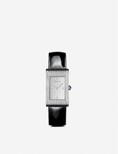 WA030404 Reflet medium stainless-steel, diamond and cabochon watch