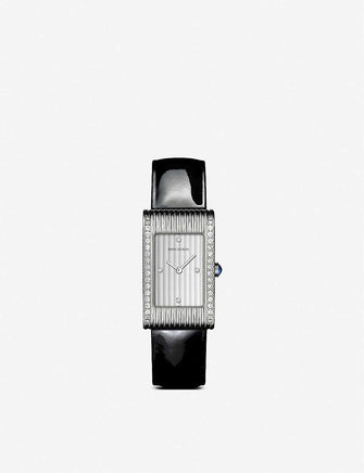 WA030405 Reflet medium stainless-steel, diamond and sapphire cabochon watch