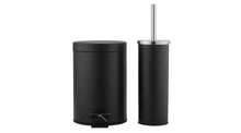 Habitat Slow Close Bin and Toilet Brush Set - Black